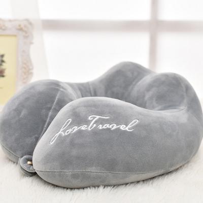 China Wholesale Anti-Apnea Negative Neck Support Ion Pillow Travel Memory Foam Pillow On Airplane for sale