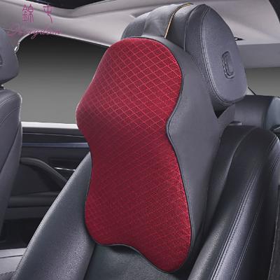 China Anti-Apnea Cusotme Car Seat Headrest Neck Support Pillow Memory Foam Wholesale Super Soft Waist Protected Cushion Relife Back Pain for sale