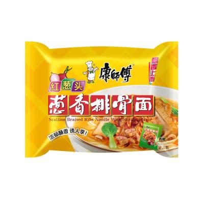 China Spicy ramen noodles natural bagged korean instant noodles for sale