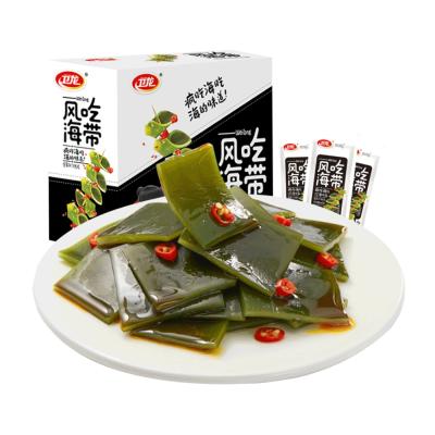 China Weilong High Quality Vacuum Packed Snacks Kelp Occasional Spicy Seaweed PRESERVED for sale