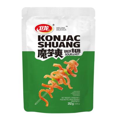 China Natural Chinese Food Products Maodu Weilong Konjac Snacks for sale