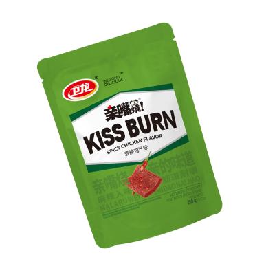 China Natural Manufacturer Factory Direct Sales 260g Chicken Spicy Sauce Kiss-Burnt for sale