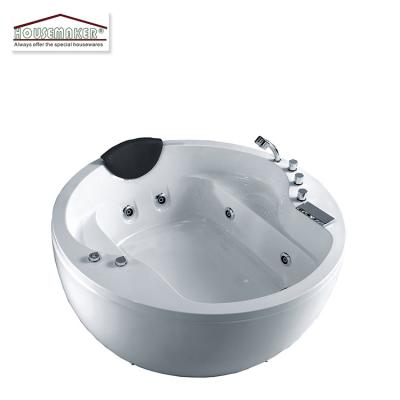 China Acrylic Luxury Whirlpool Spa Tub Massage 2 Person Free Round Round Sex Body Massager Hot Tub for sale