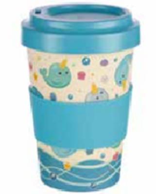 China No Bamboo Fiber 570ml Environmentally Friendly Disposable Drink Cup for sale