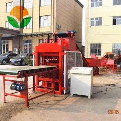 China Building Material Stores Sunrise SR 4-10 Soil Red Clay Eco Friendly Brick Making Machine For Sale for sale