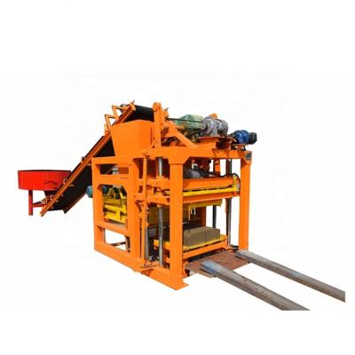 China Building Material Stores Sunrise QTJ4-28 China Fully Automated Brick Making Machine for sale