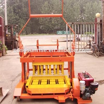 China small cement brick making machine for sale