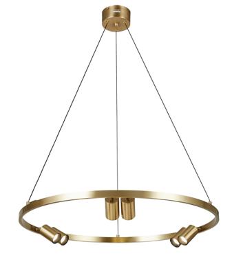 China Fancy Gold Brass/Copper Flush Mount Chandelier Branch Room Rectangle Minimalist Chandelier Lamp for Foyer for sale