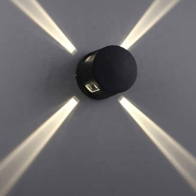 China Modern design modern art narrow garden decor down light outdoor ip65 lamp led wall light for sale