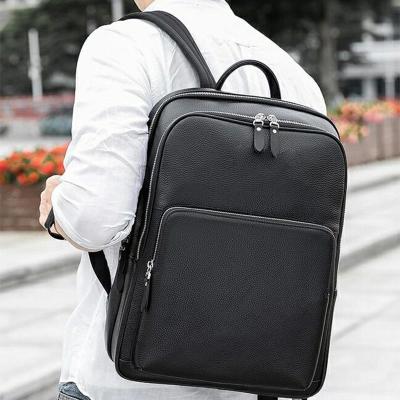 China PORTABLE custom logo luxury premium business  backpack bags leather waterproof travel bag casual sports laptop  backpacks for sale