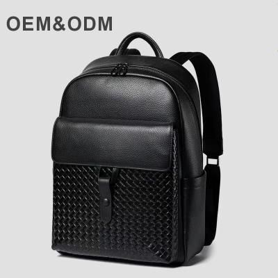 China PORTABLE custom logo luxury premium business  backpack bags leather casual sports laptop backpacks for sale