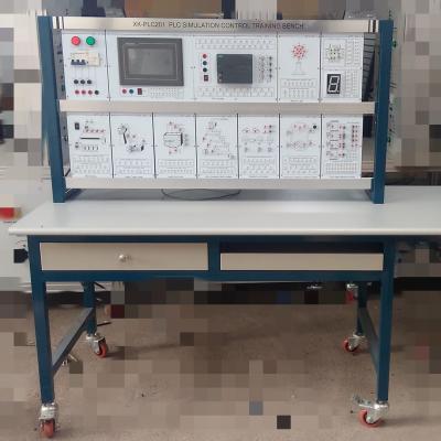 China XK-PLC201 PLC Simulation Control Training Equipment for Electric Automation 1700 x 700 x 1600mm for sale