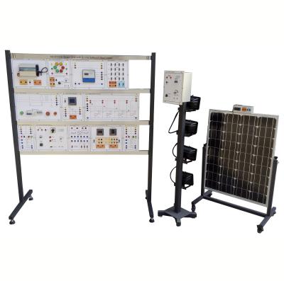 China Solar Power Generation Technology Renewable Energy Training Model On Grid Solar Power Generation System Educational Demonstrator Training Kit Educational Equipment for sale