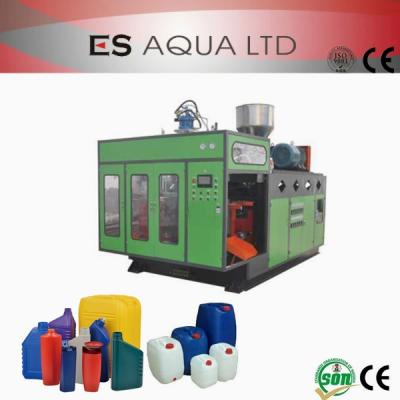 China Bottle HDPE Jerry Can 2 Station, 2 Heads Extrusion Blow Molding Machine, for sale