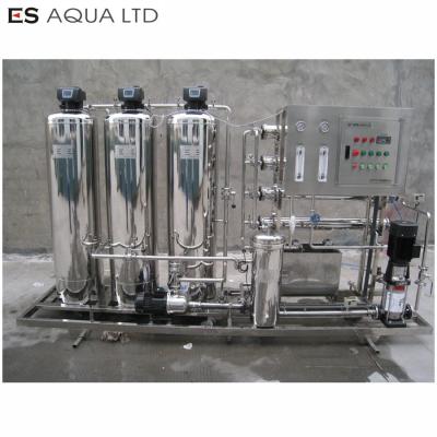 China High Water Filtration 2000LPH Pure RO Water Treatment System / Mineral Water Two Stage Purification Machine Drinking RO Water Treatment Machine for sale