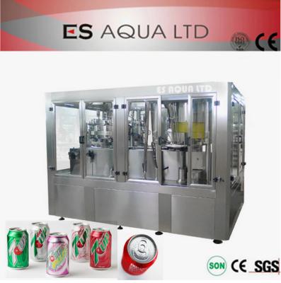 China Beverage Aluminum Beverage Cans Soda Making/Filling Machinery for sale