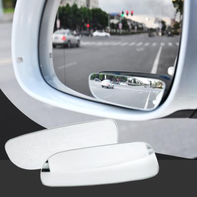 China Newest Product Wide Angle View Adjustable Frameless Blind Spot Mirror Wide Angle Auxiliary Car Rear View Mirror Safely for sale