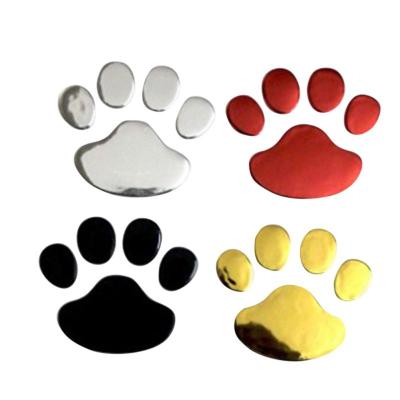 China Car Wrapping Good Style Creativity Desgin Dog Footprints Car Stickers Fancy Sticker Wrap Car Wrapping for sale