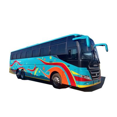 China New Customized 60 Seaters Luxury Engine Service Euro 2 Engine Emission Level Passenger Tourist Bus Diesel Rear > 8L for sale