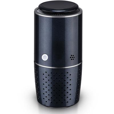 China New Smart Car Cup Sterilization Odor Removal Formaldehyde Anion Desktop Air Purifier for sale