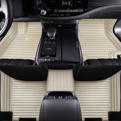 China Customized Universal 3d 5d All Weather Anti-Slip Car Trunk Leather Mats for sale