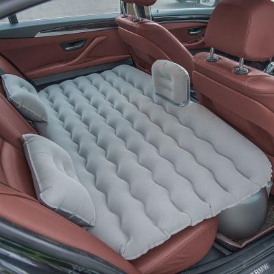 China Foldable Outdoor Camping PVC Assembled Car Back Seat Inflatable Air Mattress Car Air Bed for sale