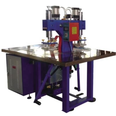 China Factory head double pneumatic foot pedal high frequency welding machine for urine blood bag medical tube for sale