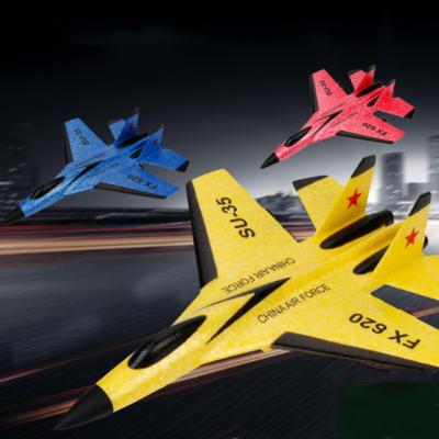 China Flat radio control toy 2.4Ghz 2-CH rtf su-35 radio control rc plane for beginners for sale