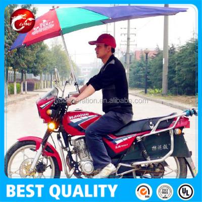 China 190T Nylon Fabric Sun&rain Protection Motorcycle Windproof Umbrella for sale