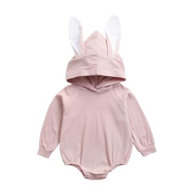 China Spring/Autumn 100% Cotton Baby Boy and Girls Style Baby Clothes Stylish Cotton Coat Organic Rabbit Overalls Baby Clothes for sale