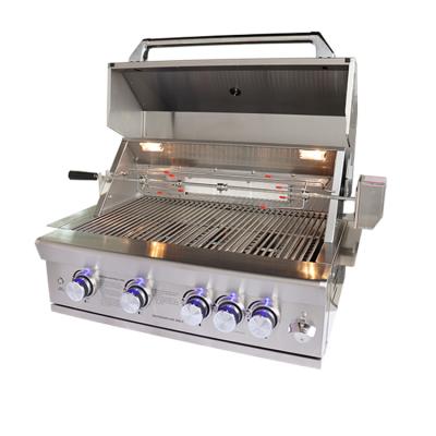 China Height Adjustable Newcomer Product Easily Assembled Outdoor Stainless Steel Barbecue Grill Machine for sale