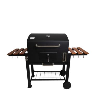 China Factory direct supply adjustable frame large size barbecue grill with cover barbecue grill for sale