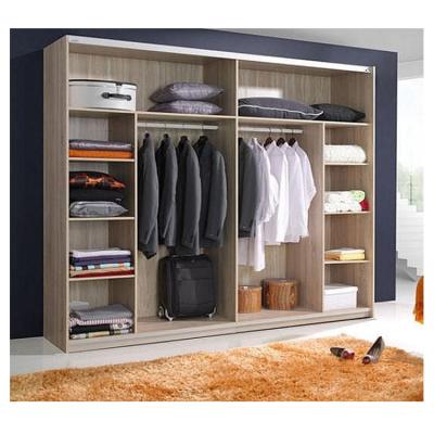 China (Size)Adjustable Single Bedroom Fitted Modular Open Wardrobe Designs With Shifts And Mannequin for sale