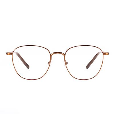 China BOM1009 Optical Frame Fashion Oversize Large In The Common Glass Metal Optical Frames Simple Style Glasses Frames Eyewear for sale