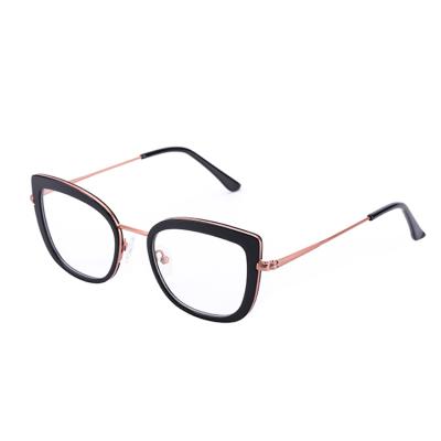 China BOA1046 Optical Frames Fashion Women Style Butterfly Acetate Full Frames Eyewear Optical Glasses Frames for sale