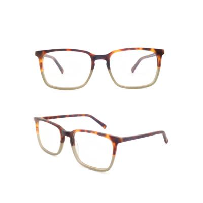 China Custom Optical Frame BOA1013 Acetate Logo Color Square Tortoise Mazzucchelli Optical Frames for sale