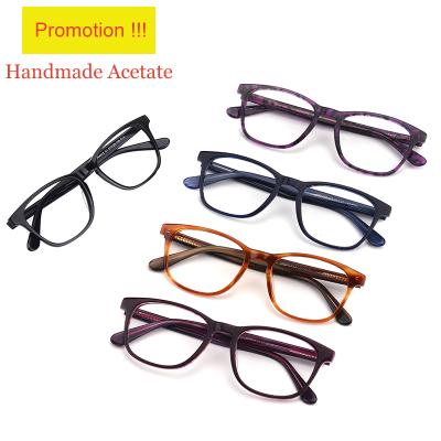 China Hot Selling Fashionable High Quality Handmade Acetate Frame Optical Glasses Frames Men Women Eyewear for sale