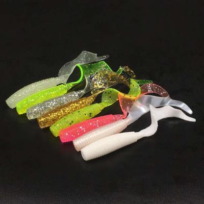 China FUNADAIKO 1.7g/2.7g/3.8g/5.7g PVC Fishing Soft Lure Soft Worm Fishing Lure for sale