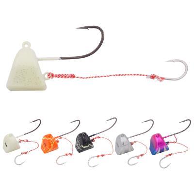 China General Fishing Funadaiko Tenya Jig 80g 100g 120g 150g Double Fishhook Mustad Hook Lead Head Tenya Jig Tuna Hooks for sale