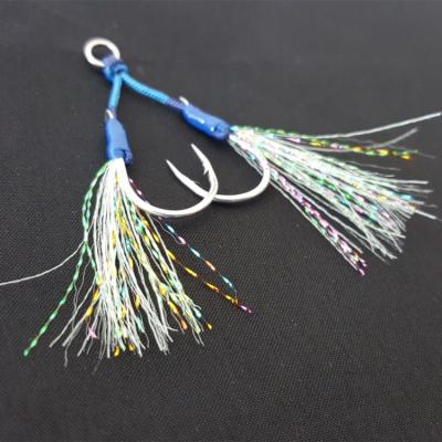 China Glow in the Dark FUNADAIKO High Carbon Steel Fish Hook Slow Building Hooks Help Hook Japan Fishhooks for sale