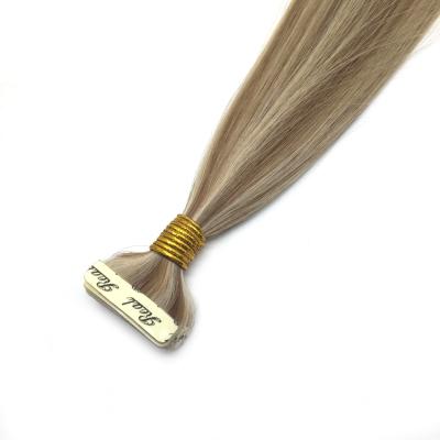 China All styles customersize 100% Virgin Remy Hair Ombre Blonde Tape in Russian Hair Tape-in ​​Human Hair Extensions for sale