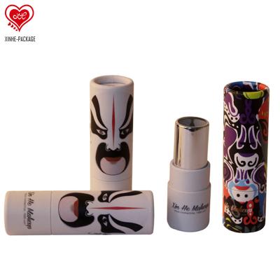 China Mini size lip balm recycled biodegradable paper tube for air freshener eco lip balm packaging for sale