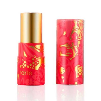 China Recycled Biodegradable Cardboard Lipstick Paper Tube With Custom Printed for sale