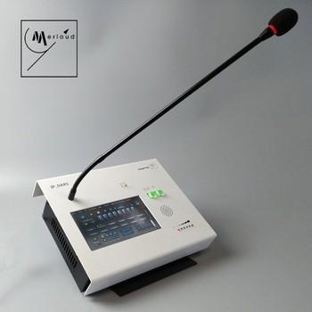 China Gooseneck Microphone IP Network Remote Paging Microphone For EVAC for sale