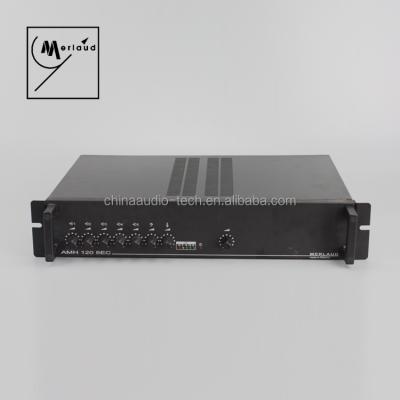 China Merlaud 120W Mixer Amplifier for Voice Alarm System AMH120.5EC for sale