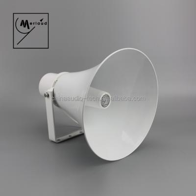 China Merlaud 30W outdoor aluminum horn loudspeaker HMC38T for full environment/parking area for sale