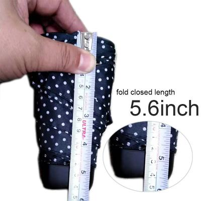 Китай 6 fold the smallest umbrella 5.6inch length Custom Super tiny ultra mini pocket with printing logo продается