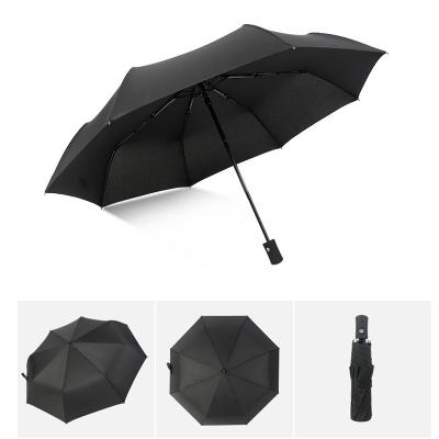 China Amazon hot selling high quality three fold reverse umbrella blue auto OEM ODM umbrella for sale