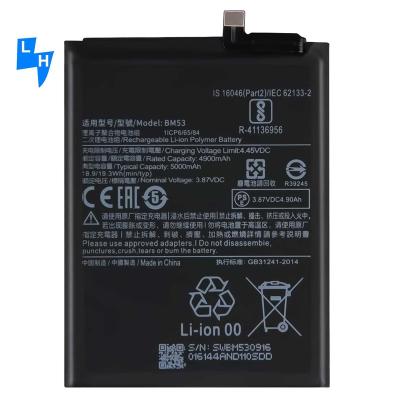 China Mobile Phone OEM BM53 Mobile Phone Battery For Xiaomi 10T Pro 5G 10T Battery 5000mAh for sale