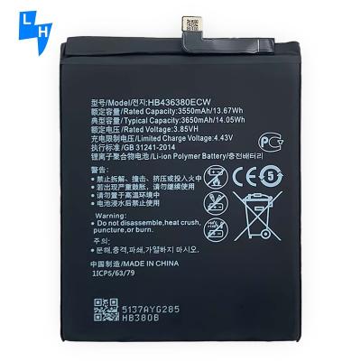 China Mobile Phone 3650mAh HB436380ECW Mobile Phone Battery For Huawei P30 Battery Rechargeable Batteries for sale